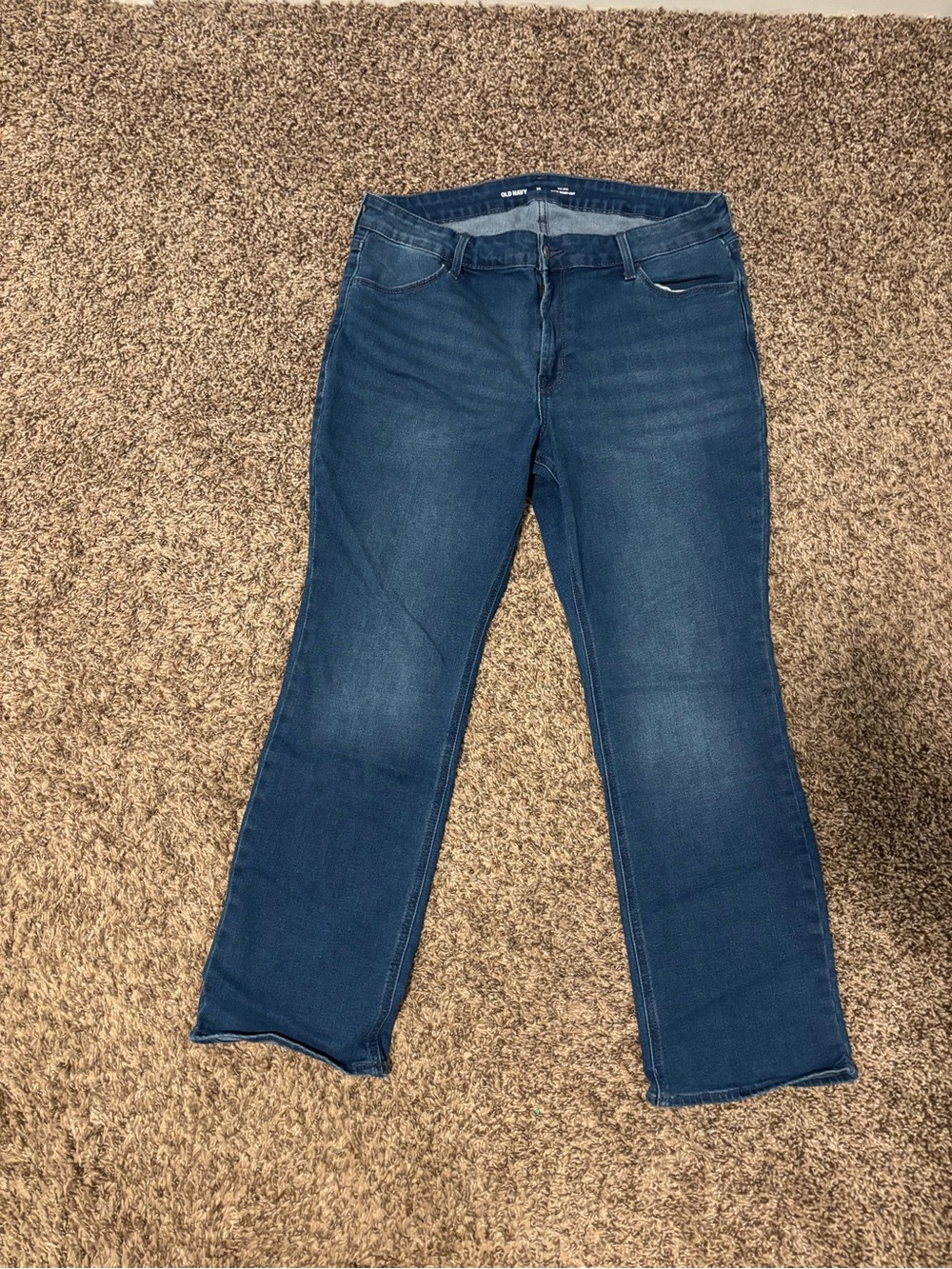 Old Navy Women's Dark Blue Bootcut Jeans